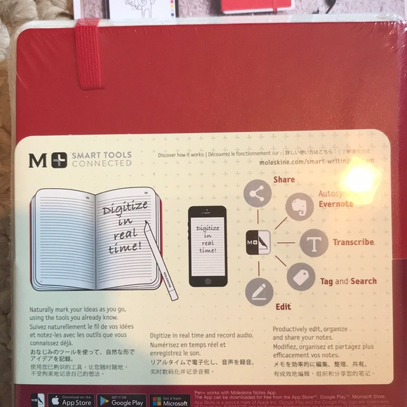 Moleskine Tablets & Accessories Moleskine Ruled Paper Tablet Pocket